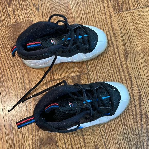 Nike Little Posite Pro TD 3D Safari Youth Size 7C Sneakers. Excellent Condition. - Picture 10 of 13